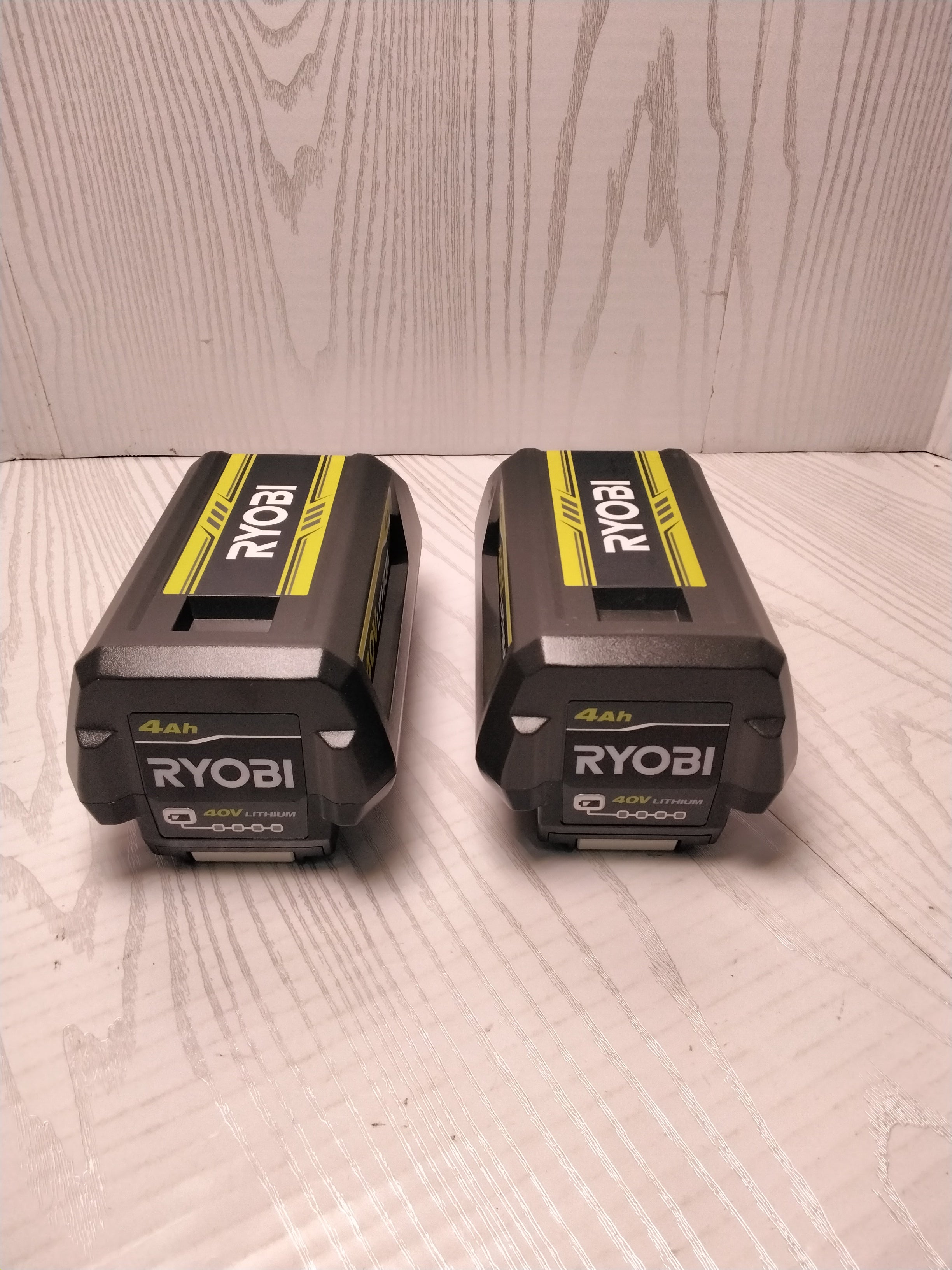 Set of 2 Ryobi 40v 4AH Batteries - OP40404 (7854943961326)